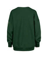 '47 Brand Women's Hunter Green Milwaukee Bucks Rise Pack Daze '80s Oversize Pullover Sweatshirt