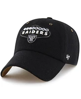 Stoney Clover Lane x '47 Brand Men's and Women's Black Las Vegas Raiders Field Goal Clean Up Adjustable Hat