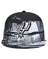 New Era Black San Antonio Spurs Tip-Off 9FIFTY Snapback Hat