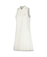Peter Millar Women's Cream 2024 The Players Carner Quarter-Zip Sport Dress