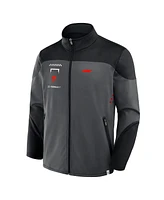 Formula 1 Men's Gray/Black Tech Full-Zip Jacket