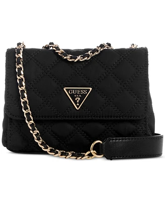 Guess Giully Mini Two-Compartment Convertible Crossbody