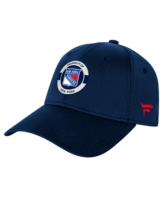 Fanatics Big Boys and Girls Royal New York Rangers Authentic Pro Training Camp Stretch Fit Hat
