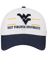 '47 Brand Men's White West Virginia Mountaineers Gridiron Clean Up Adjustable Hat