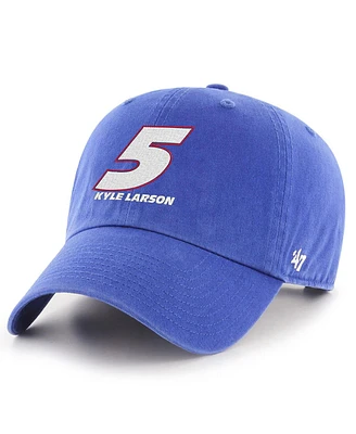 '47 Brand Men's Royal Kyle Larson Clean Up Adjustable Hat