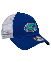 New Era Men's Royal Florida Gators Trucker 9FORTY Adjustable Hat