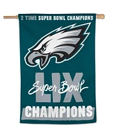 Wincraft Philadelphia Eagles Two-Time Super Bowl Champions 28" x 40" Single-Sided Vertical Banner