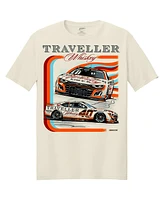 Jr Motorsports Official Team Apparel Men's Natural Justin Allgaier Traveller Whiskey Car T-Shirt
