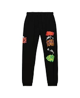 Mitchell & Ness Men's Black Phoenix Suns Slap Sticker Sweatpants