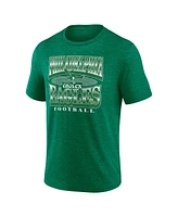 Fanatics Men's Heather Kelly Green Philadelphia Eagles Extreme Tackle Tri-Blend T-Shirt