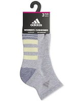 adidas Women's 3-Pk. Cushioned 3.0 Quarter Socks 5159152A