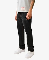 True Religion Men's Ricky Big T Flap Straight Jeans