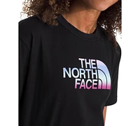 The North Face Big Girls Gradient Half Dome Graphic Cotton T-Shirt