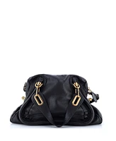 Pre-Owned Chloe Medium Paraty Top Handle Bag Leather