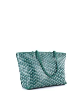 Pre-Owned Goyard Mm Artois Tote Coated Canvas
