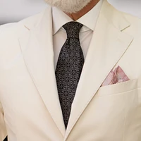Elizabetta Big & Tall Palladio - Silk Jacquard Tie for Men