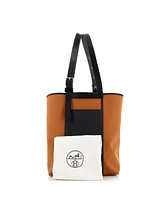 Pre-Owned Hermes 27 Etriviere Pocket Tote Toile and Leather