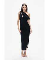 Nocturne Women's Accessory Detailed Midi Dress