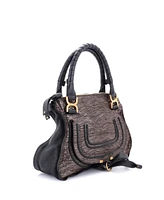 Pre-Owned Chloe Medium Marcie Shoulder Bag Leather with Embellished Detail