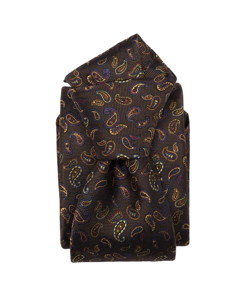 Elizabetta Men's Sambuco - Silk Jacquard Tie for Men