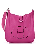 Pre-Owned Hermes Gm Evelyne Bag Gen Iii Epsom