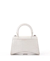 Pre-Owned Balenciaga Xs Hourglass Top Handle Bag Embossed Leather