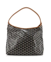 Pre-Owned Goyard Boheme Hobo Coated Canvas