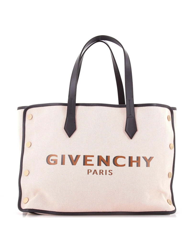 Pre-Owned Givenchy Medium Bond Shopper Tote Canvas