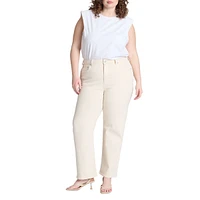 Eloquii Plus The Naomi Comfort Stretch Straight Jean