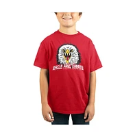 Cobra Kai Boys Eagle Fang Karate Youth Red Graphic Tee - L