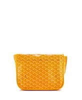 Pre-Owned Goyard Mm Belvedere Messenger Bag Coated Canvas