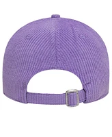 New Era Men's Purple Chelsea Corduroy 9FORTY Adjustable Hat