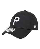 New Era Men's Black Pittsburgh Pirates Pivot 9FORTY Adjustable Hat