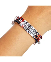 Foco Atlanta Braves Friendship Bracelet, Set of 3