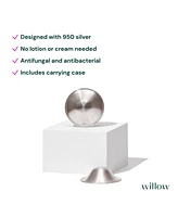 Willow Soothing Silver Nursing Cups, 2-count