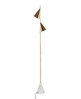 LumiSource Cone 65" Metal Floor Lamp