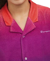 Champion Big Girls Button-Up Gradient Shirt