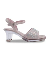 Kenneth Cole Reaction Little and Big Girls Cinderella Shine Almond Toe Heels