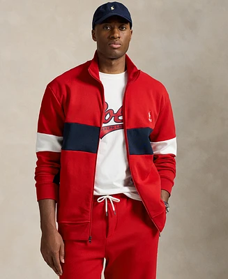 Polo Ralph Lauren Men's Big & Tall Double-Knit Track Jacket