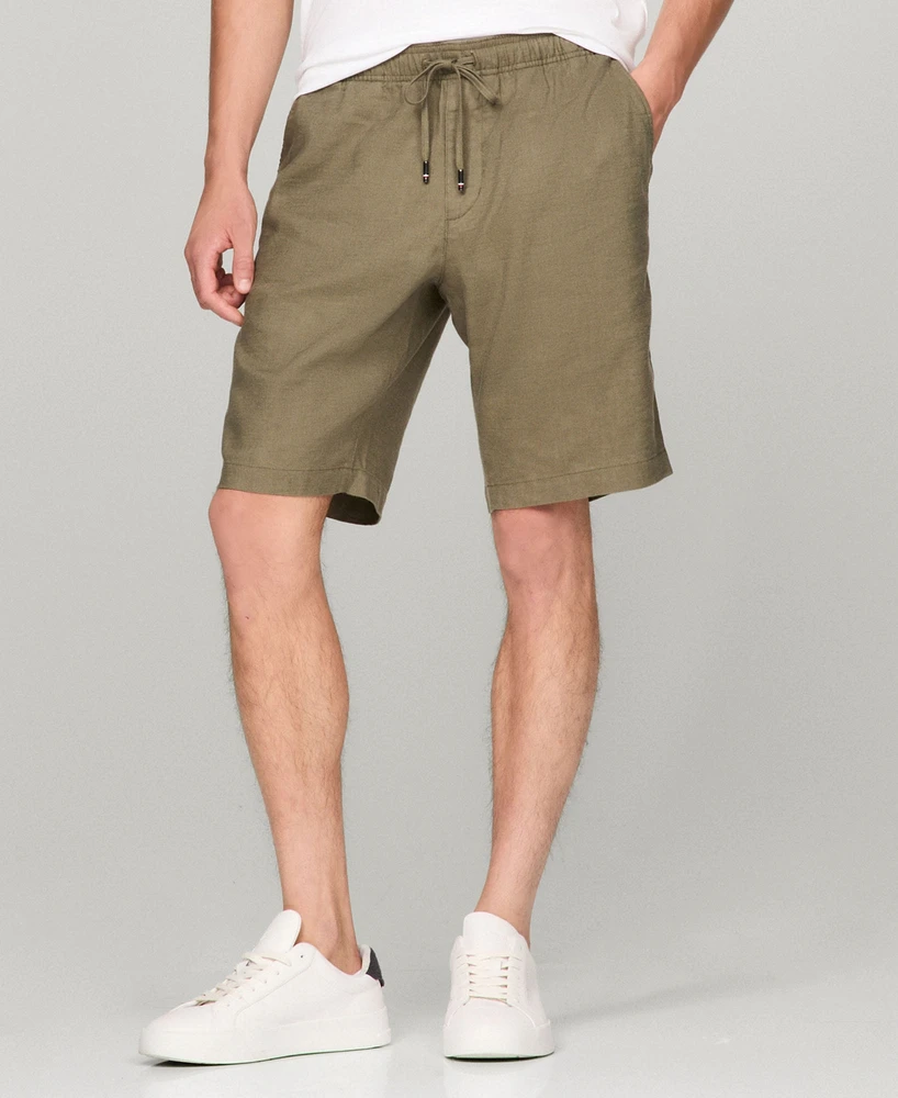 Tommy Hilfiger Men's Relaxed-Fit Linen Shorts