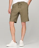 Tommy Hilfiger Men's Relaxed-Fit Linen Shorts