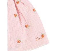 Levi's Baby Girls Cotton Tie-Detail Tank Top & Shorts, 2 Piece Set
