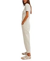 Free People Ziggy Cotton Denim Overalls