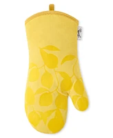 Fiesta Lemon Vine Cotton Oven Mitt, 7" x 13"