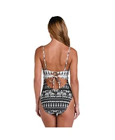 Sunshine 79 Women's One Piece Swimsuit Ivory Coast Bandeau