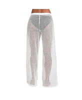Sunshine 79 Women's Cover Up Swim Shine Crochet Pant