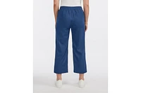 Ellen Tracy Women's Cropped Straight Leg Pant