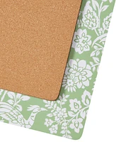 Laura Ashley Adain Palace Cork Placemats Set of 4, 16" x 12"