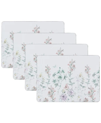 Laura Ashley Wild Meadow Cork Placemats Set of 4, 16" x 12"