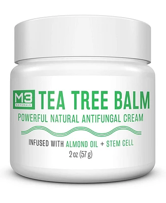 M3 Naturals Natural Tea Tree Balm Infused with Almond Oil and Stem Cell | 2oz